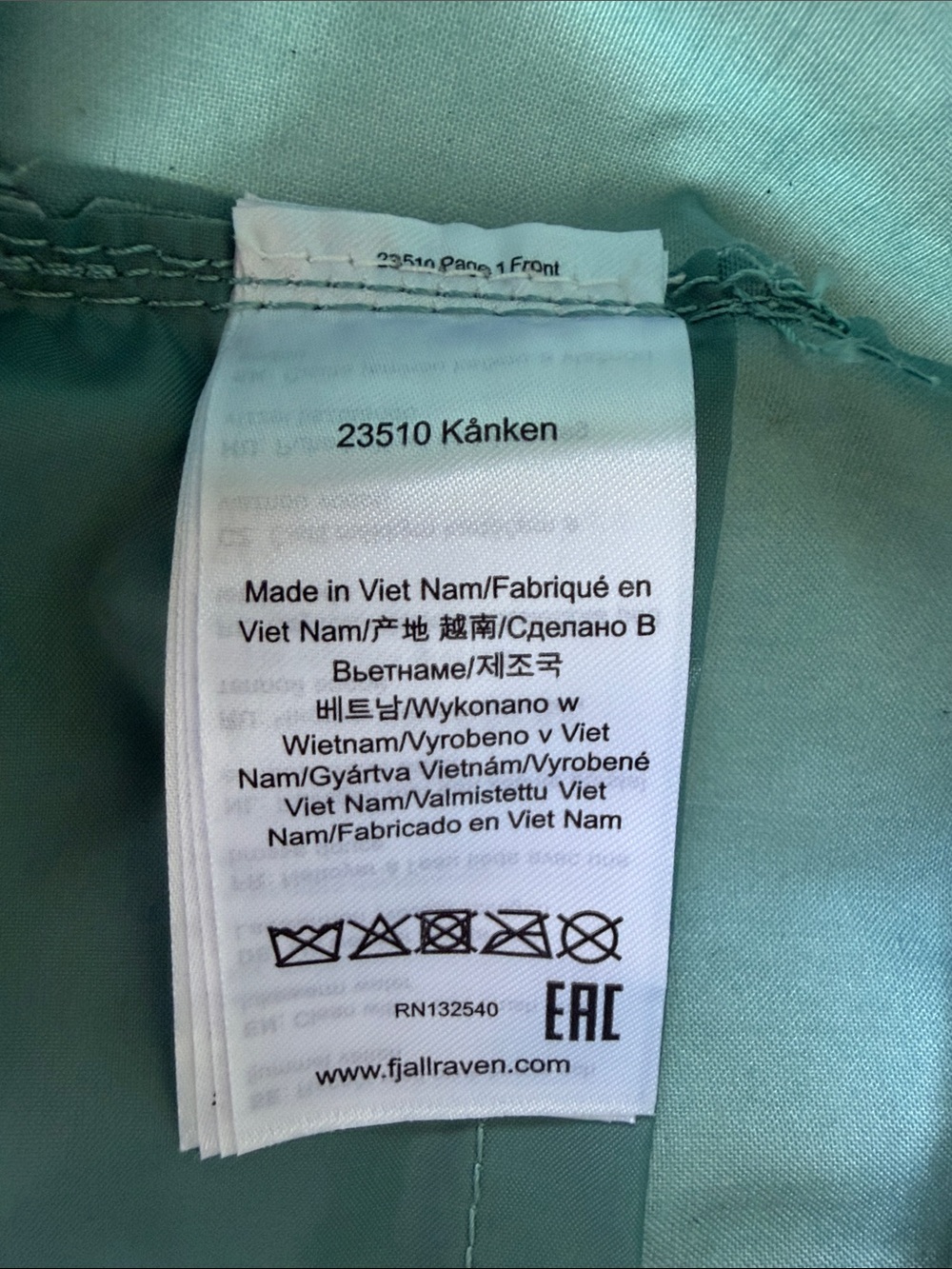 FJALLRAVEN KANKEN Women’s backpack - Picture 7 of 13